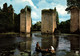 LUSSAC LES CHATEAUX  Piles De L'Ancien Pont Levis Du Château Et Les Douves  ( Barque )      86  (Recto-verso) - Lussac Les Chateaux