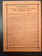 Delcampe - BOURBON-LANCY Cahier De Récitations Scolaire Ecole Publique Laïque Circa 1945 - Diploma's En Schoolrapporten