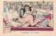 CPA Illustrateur Xavier Sager  - Femme Nue Se Faisant Masser Les Fesses - Erotisme - Le Massage - Sager, Xavier