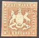 Mi.6a  TADELLOS Gepr Heinrich BPP Württemberg 1857 1 Kr. Rötlichbraun Gestempelt  (Wurtemberg XF Used - Usati