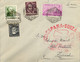 1948 MADRID , CORREO AÉREO , MADRID - ZÜRICH , ESPAÑA SUIZA - IMABA , TRÁNSITO BASILEA , LLEGADA - Lettres & Documents