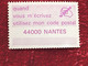 Le Code Postal-Lot 38 Vignette P.T.T. Différentes Villes-☛Erinnophilie,stamp,Timbre,Label,Sticker-Aufkleber-Bollo-Viñeta - Zipcode