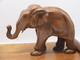 Delcampe - *DECO BUREAU ART DECO BOIS NOYER BOITE A CIGARETTES CIGARES ELEPHANT CADEAU  E - Art Nouveau / Art Déco