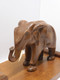 Delcampe - *DECO BUREAU ART DECO BOIS NOYER BOITE A CIGARETTES CIGARES ELEPHANT CADEAU  E - Art Nouveau / Art Deco