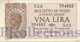 ITALY 1 LIRA 1944 PICK 29b XF/AU - Italië – 1 Lira