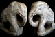 Delcampe - EPOQUE ART DECO . PAIRE DE SERRE LIVRES . ELEPHANTS MARBRE GRIS . ANTIQUE  Pair Of Marble Elephant Bookends Ca 1910 - Art Nouveau / Art Deco