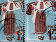 Errors Romania 1958 Mi 1748-1749 Printed With Misplaced Costume Traditional From Moldavia Area - Errors, Freaks & Oddities (EFO)