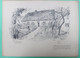 MELSELE      LITHOGRAPHIE ARMAND HEINS  - 36 X 28 CM   ==  HOME PAYSAN       2 SCANS - Beveren-Waas