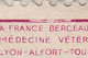 France REIMS-GARE Marne 1953 Cover Lettre AARHUS Denmark Tour De France Vétérinaire D'Alfort ERROR Variety !! - Briefe U. Dokumente