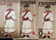 Errors Romania 1958 Mi 1740-1741 Printed With Misplaced Costume Traditional From Tara Oasului Area - Variétés Et Curiosités