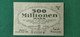 GERMANIA WALD 500 Milioni MARK 1923 - Lots & Kiloware - Banknotes