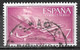Spain 1956. Scott #C156 (U) Plane And Caravel - Used Stamps