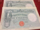 Italia   Repubblica 2 Banconote  Da Lire 50 Splendid SUP Quasi Consecutive - 5000 Liras