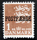 Denmark 1950  Parcel Post (POSTFÆRGE).   Minr.34 TYPE I  MH  (** )  ( Lot  G 2599 ) - Colis Postaux