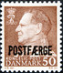 Denmark 1974     MiNr.46 MH (**) (parti G 2606 ) - Parcel Post