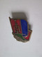 Mongolia Insigne Vintage Communiste Des Annees 60,dim=27x18mm/Mongolia Communist Badge From The 60s,size=27x18mm - Associations