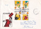 Bulgaria 1982  To Holland Cover FDC Spain  Football World Cup 1982 - Briefe U. Dokumente