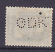 Belgium Perfin Perforé Lochung 'GDK. (Hole)' 1905 Mi. 73, 25c. Leopold II. Stamp ANVERS Cds. (2 Scans) - 1909-34