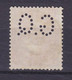 Belgium Perfin Perforé Lochung 'G.Q.' 1893 Mi. 53, 10c. Leopold II. Stamp ANVERS Cancel (2 Scans) - 1863-09