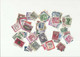 Delcampe - Sigarenkist Vol Met Zakjes Afgeweekte Postzegels Totall 125gram  (8356) - Lots & Kiloware (min. 1000 Stück)