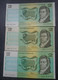 AUSTRALIA, P 38c 43b 43e , 2 Dollars , ND 1968 1976 1985 , 3 Notes, F - EF/AU - 1974-94 Australia Reserve Bank (Banknoten Aus Papier)