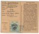 F.F.S De SKI - Carte Fédérale 1941 - 1942 - SKI CLUB -  MONTPELLIER -  AIGOUAL -- +  4 Tickets Licence -- SKIEURS - SKI - Winter Sports