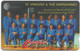 St. Vincent - C&W (GPT) - Netball Team - 243CSVB - 1998, 15.000ex, Used - St. Vincent & The Grenadines