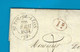 Delcampe - 1834 LETTRE SIGN.  Pour Mr De Keroulas Propriétaire Château De Keroulas Brélès  Finistère Fermier De Redeonnec Plougoulm - Documentos Históricos