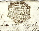 1738 CACHET GENERALITE LAROCHELLE SUR ACTE Notarié Promesse De Mariage TRES RARE V.SCANS - Documents Historiques