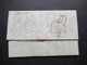 Delcampe - Spanien 1833 Faltbrief Mit Inhalt L2 74 Franco Und L2 Espagne Par Oleron Saragossa - Oloron / Oleron En Bearn - ...-1850 Vorphilatelie