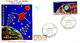 Nouvelle Caledonie, Neukaledonien, New Caledonia 1962 Telstar Satelite FDC + Stamp - Oceanía