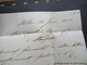 Delcampe - Faltbrief Mit Inhalt 1853 Stempel K1 Milano Und Taxstempel Chiffre 10 / Schwarzer K2 Autr. 2 Briancon 2 Nach Marseille - 1. ...-1850 Vorphilatelie