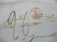 Italien 1861 Civitavecchia - Marseille Roter Stempel K2 E. - Pont 1 Marseille 1 Specimen Marque D'Entrée ??!! - Poststempel