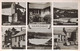 G.P. Abraham Postcard Hawkshead, Cumbria Multiview. Real Photo. Unposted - Hawkshead