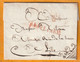 1813 -  Marques Postales PORT PAYE PARIS Et P Dans Triangle En Rouge Sur LAC Vers LILLE - Règne De Napoléon 1er - 1801-1848: Vorläufer XIX