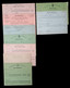 1872-1886 DEUTSCHES REICH - 26 UNGEBRAUCHTE POSTFORMULARE SAMMLUNG - Sammlungen