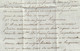 Delcampe - 1804 -  Marque Postale P Dans Triangle Noir Ouvert PARIS Sur LAC Vers GAND, GENT, Belgique, Période Française - 1801-1848: Vorläufer XIX