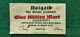GERMANIA Zirndorf  1 Milione MARK 1923 - Lots & Kiloware - Banknotes