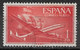 Spain 1955. Scott #C150 (U) Plane And Caravel - Used Stamps