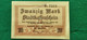GERMANIA  FURSTENWALDE 20  MARK 1919 - Vrac - Billets
