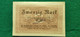 GERMANIA  FURSTENWALDE 20  MARK 1919 - Lots & Kiloware - Banknotes