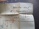 Delcampe - Belgien 1842 Faltbrief Mit Inhalt Roter Stempel K2 Jodoigne U. Belg. 3 VALnes / Blauer Ra1 B3R Und Weitere Stempel!! - 1830-1849 (Independent Belgium)