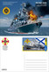 Delcampe - Liberia 2022 Stationery Cards MNH Military Ships Warship Moskva Russian Invasion In Ukraine Collection Set Of 6 Cards - Liberia