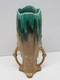 *ANCIEN VASE ART NOUVEAU BARBOTINE MOULIN DES LOUPS ORCHIES BAS & ANSES FLEURS E - Orchies/Moulin Des Loups (FRA)