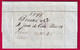 LETTRE DE CUBA ST JAGO DE CUBA GUANTANAMO 1877 VIA HAVANA NEW YORK DUE 5 CENTS LETTRE COVER FRANCE - Prefilatelia