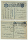 8  CARTOLINE POSTALI  PER LE FORZE ARMATE 1941/42/43 - Entero Postal