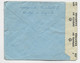 INDIA 4AS PAIRE LETTRE COVER ASIA 194? TO FRANCE CENSOR + RAF CENSOR - 1936-47 Roi Georges VI