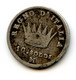 10 SOLDI, 1814.M. Argent. NAPOLEONE IMPERTORE. Italie. /46b - Andere & Zonder Classificatie