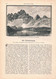 A102 1290 Dolomiten Pustertal 3 Zinnen Monte Cristallo Artikel / Bilder 1890 !! - Sonstige & Ohne Zuordnung