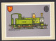 1984 Postcard Isle Of Man Steam Railway Displaying Two IOM Stamps With British Philatelic 66th Congress SHS - Non Classés